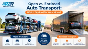 Open vs. Enclosed Auto Transport